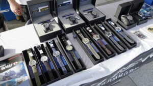 『第8回 防災フェア』で販売されていた自衛隊腕時計