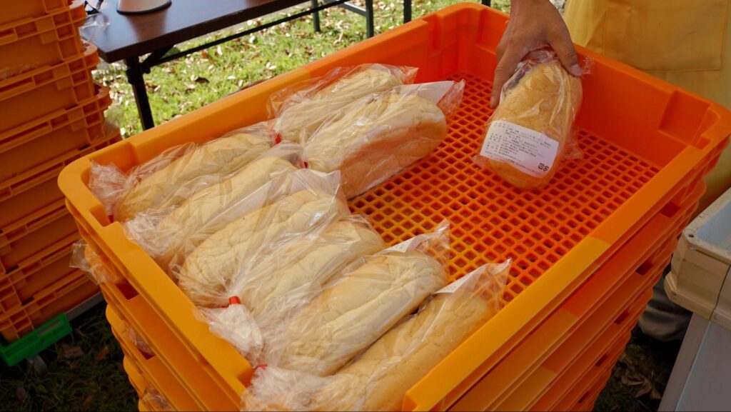 第48回府中刑務所文化祭（2023年開催）で販売されていた府中刑務所で実際に食べられているコッペパン