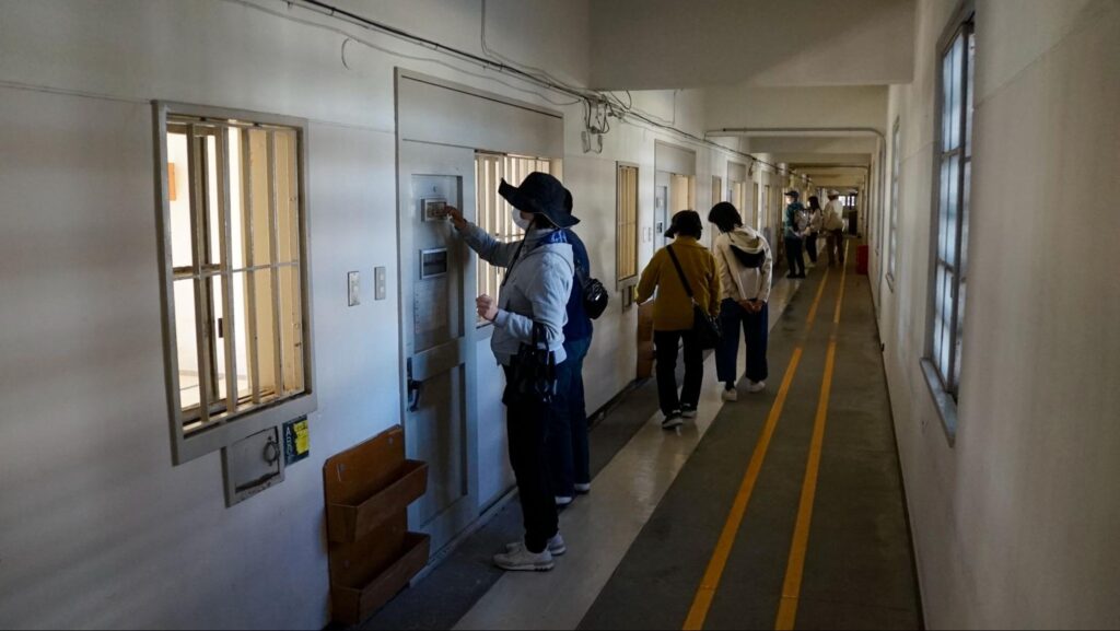 名古屋刑務所で開催された東海北陸・みよし矯正展の施設見学で見学した居室棟