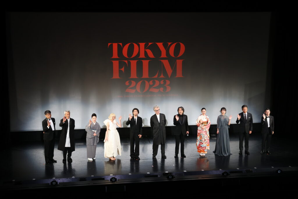 東京国際映画祭／東京報道新聞取材