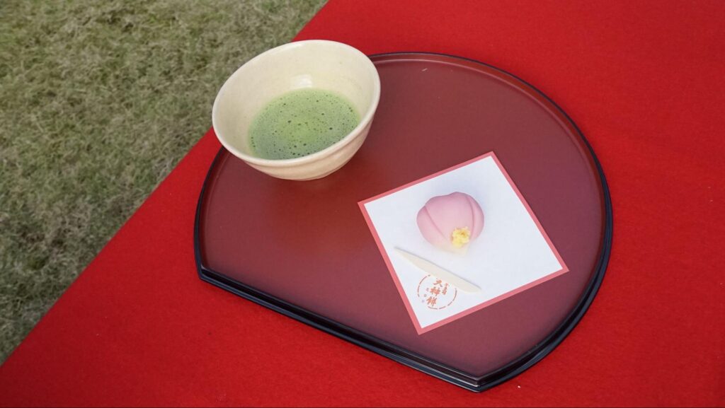 関西矯正展（2023年11月11日(土)、12日(日)開催）で提供されていたお茶菓子
