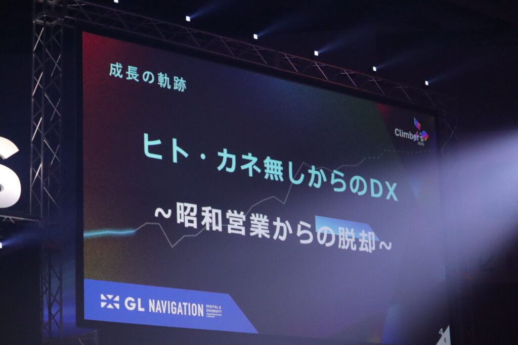 「ヒト・カネ無しからのDX」スライド画像