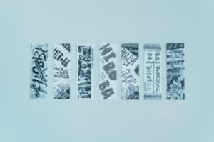 HIROBA関連書籍およびCD、選書コーナー展開書籍購入特典：　水野良樹手描きデザインオリジナルしおり（全7種）