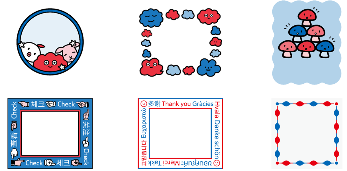 台紙（フレーム）｜その他