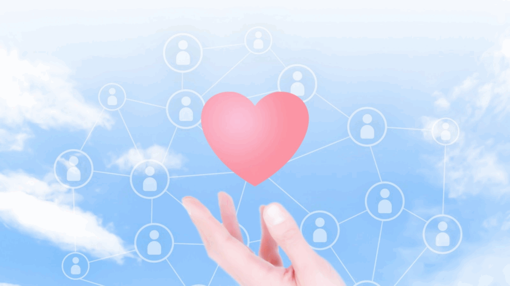 「人との繋がり」イメージ