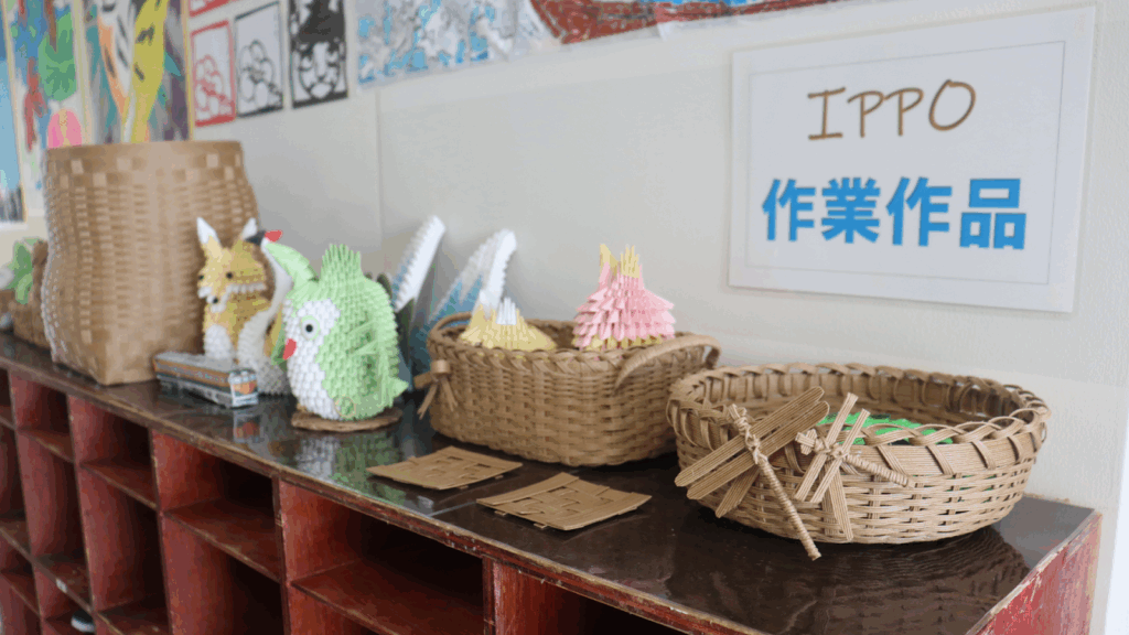 札幌刑務所精神科リカバリーユニット（略称「PRUS」・ 愛称「IPPO」）での作業作品