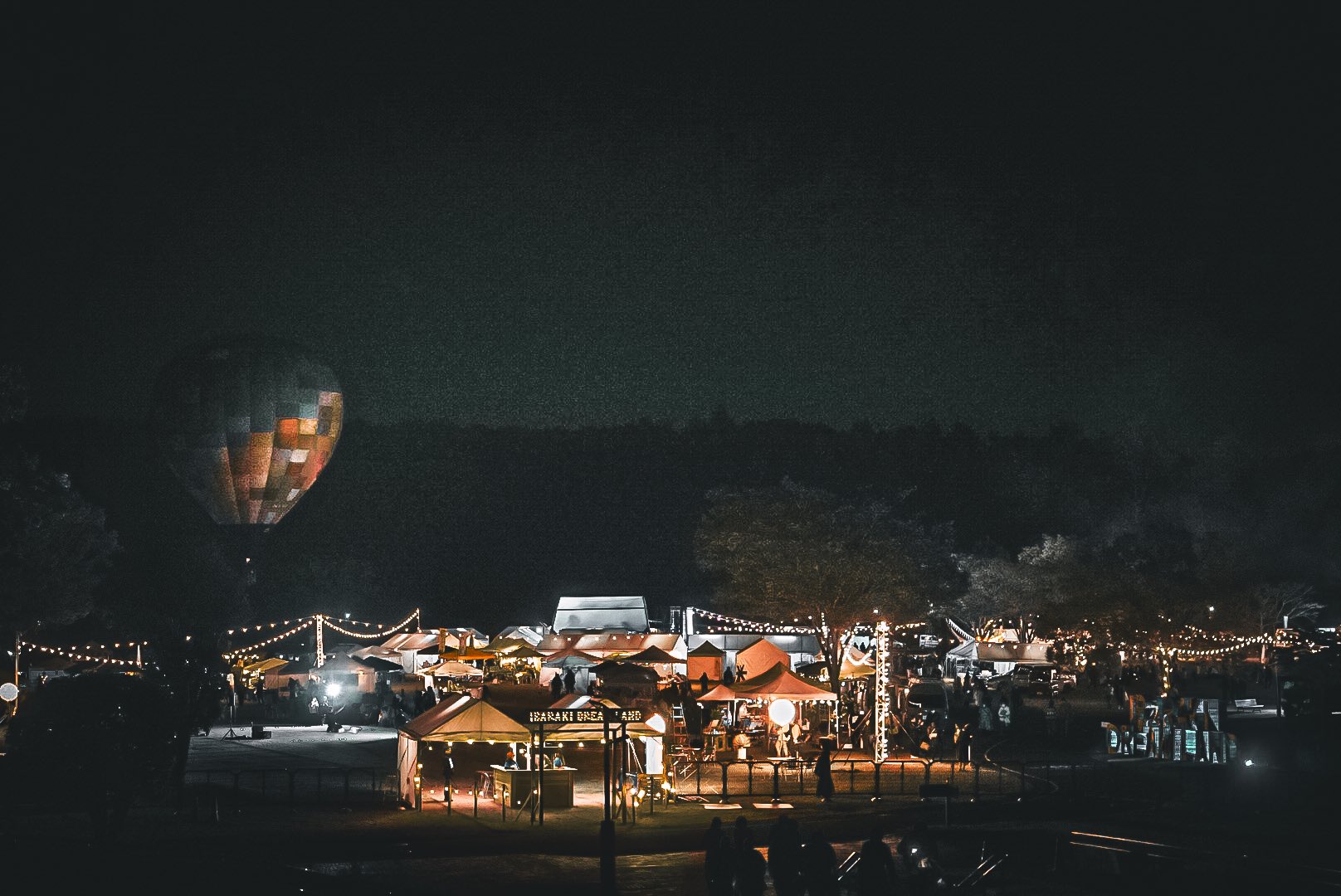 ドリームランド会場夜の様子