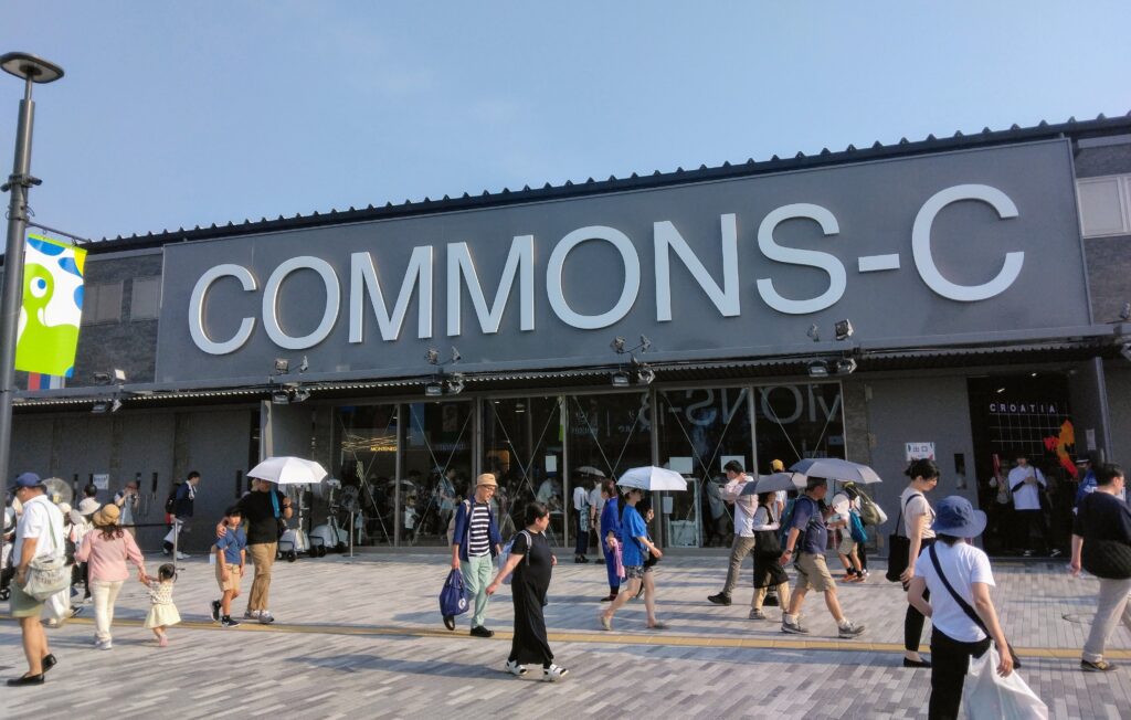 大阪・関西万博で複数の国が1つの建物に出展するパビリオン「COMONS-C」（コモンズC）