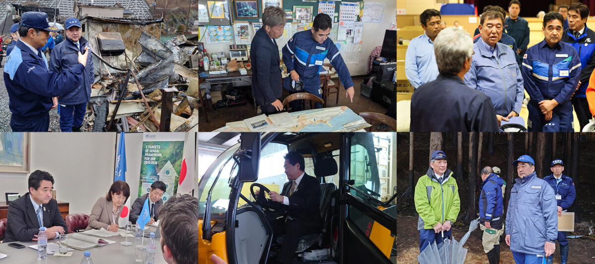 防災担当大臣・坂井学氏が行った視察