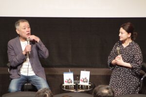 『スキ！』のBlu-ray＆DVD化について話す主演の島崎和歌子と渡邊孝好監督(1)