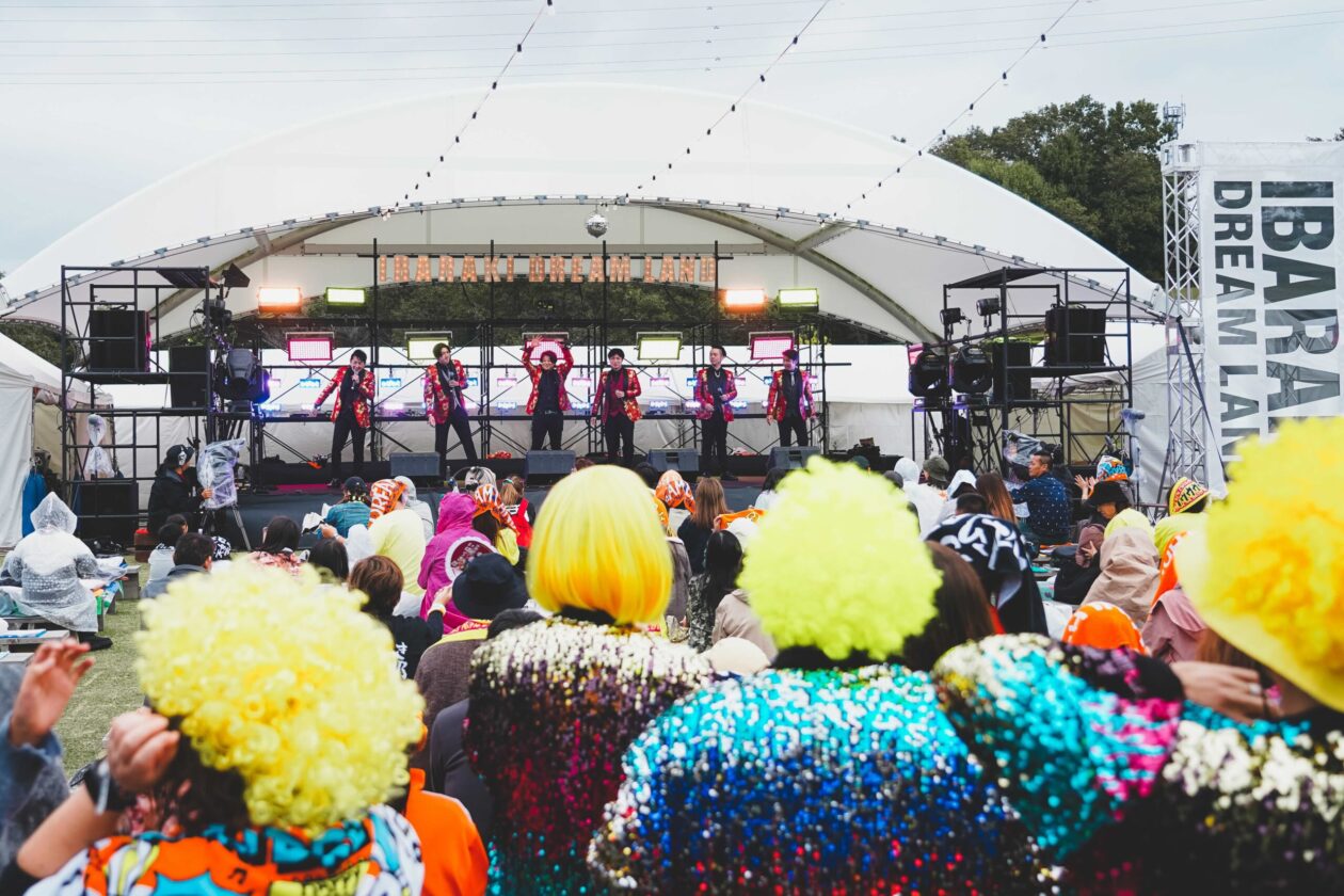 いばらき若旦那のライブの様子