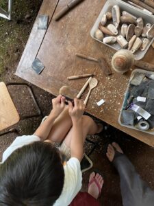 古代の食文化をテーマにしたスプーンづくりワークショップ｜講師：木彫家・上妻利弘氏(1)