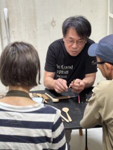 古代の食文化をテーマにしたスプーンづくりワークショップ｜講師：木彫家・上妻利弘氏(3)