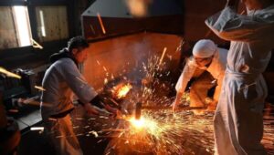 古式日本刀鍛錬