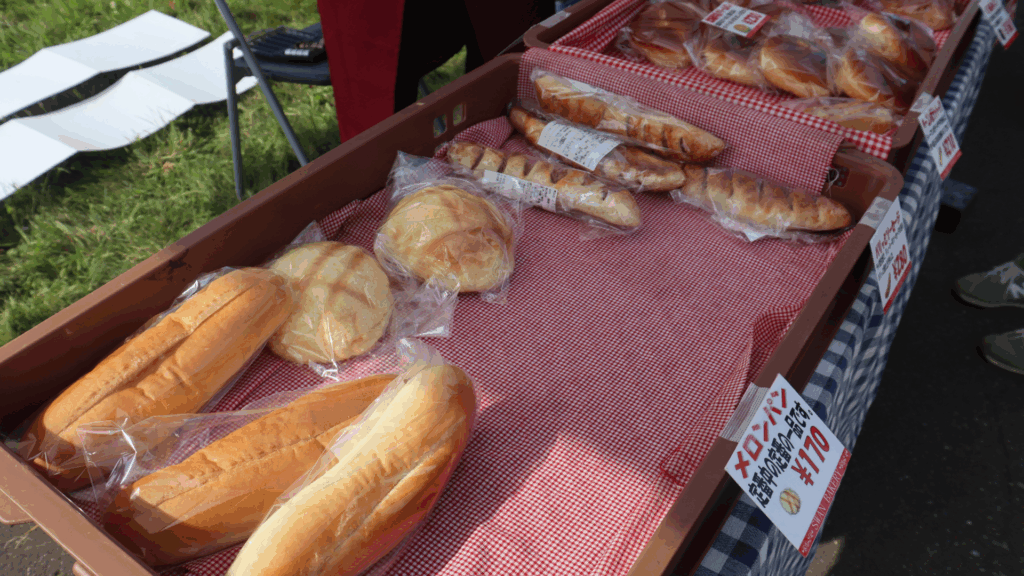 出店しているパン屋