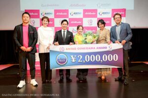 Silver Prizeを受賞して活動応援費200万円を手にしたブレイキン　岸本 美麗選手