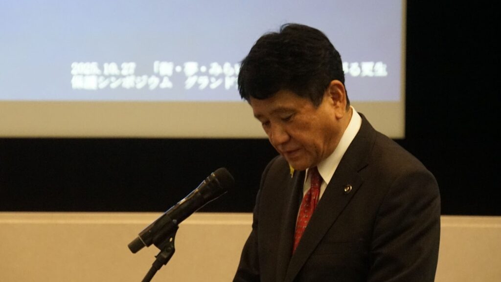 甲府市長の樋口雄一氏