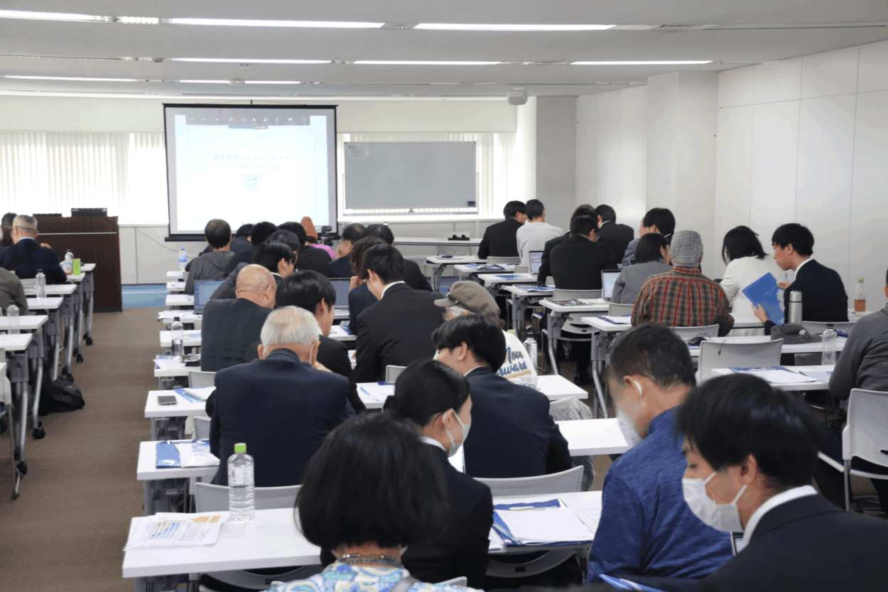 【元プロ野球選手 里崎智也氏が伝える経験談】プロと上手に付き合うセカンドライフに向けた資産形成セミナーの参加者