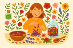 ポプリ作り体験（麻布地区公園指定管理者 アメニス×ケイミックス×日比谷花壇）