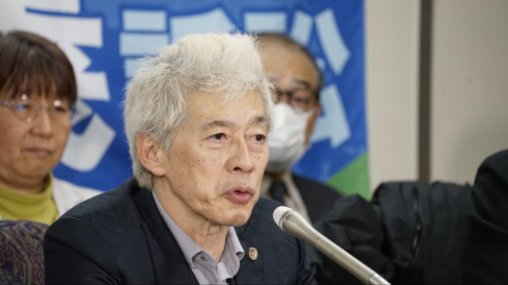 原告弁護団代表の島昭宏弁護士