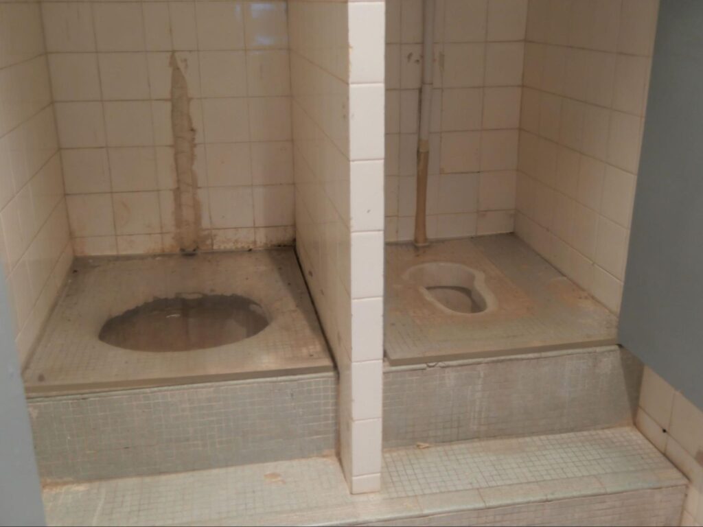 当時のトイレと思われる場所