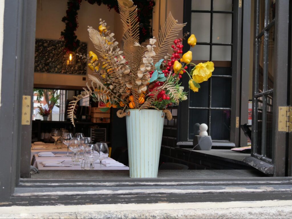 Barrack Blockにあるレストラン