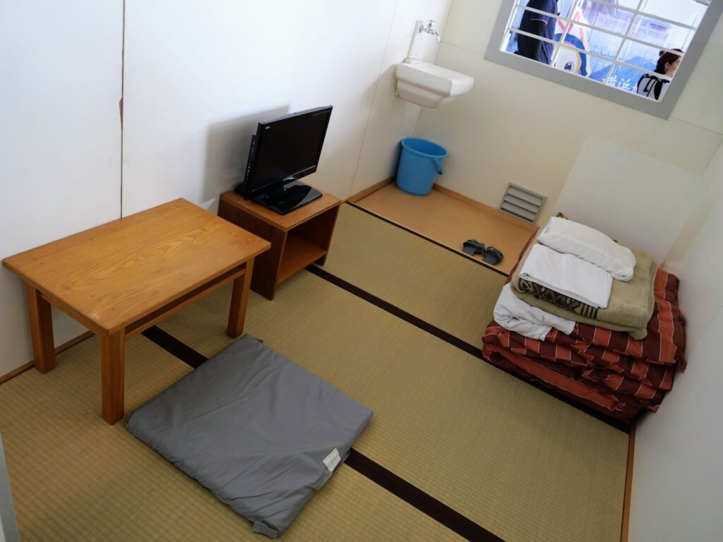 横浜刑務所の居室