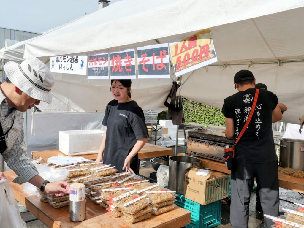 ホルモン酒場いっしんのブース