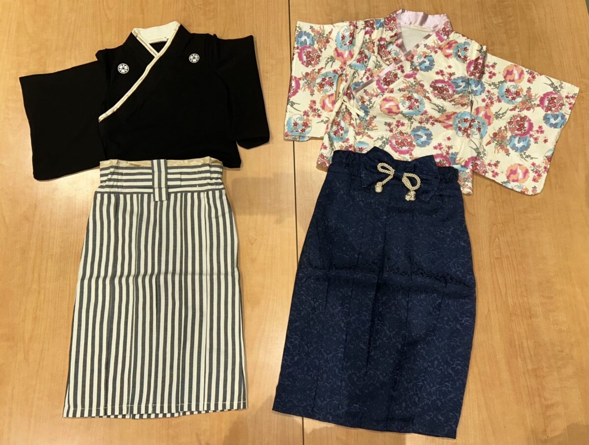 【新春！ポニーちびっこ流鏑馬体験】「貸出用袴」イメージ①※サイズは100/110/120/130/140/フリーサイズです。