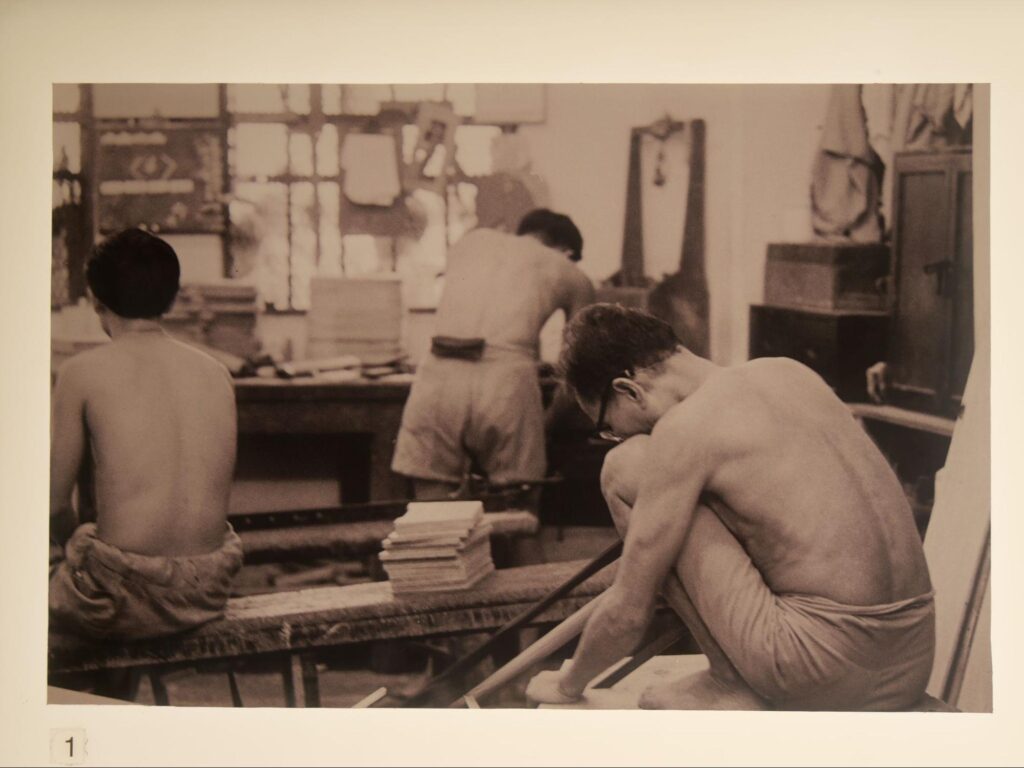 1969年、ビクトリア刑務所・木工作業場の様子