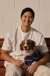 大谷翔平選手と愛犬・デコピン