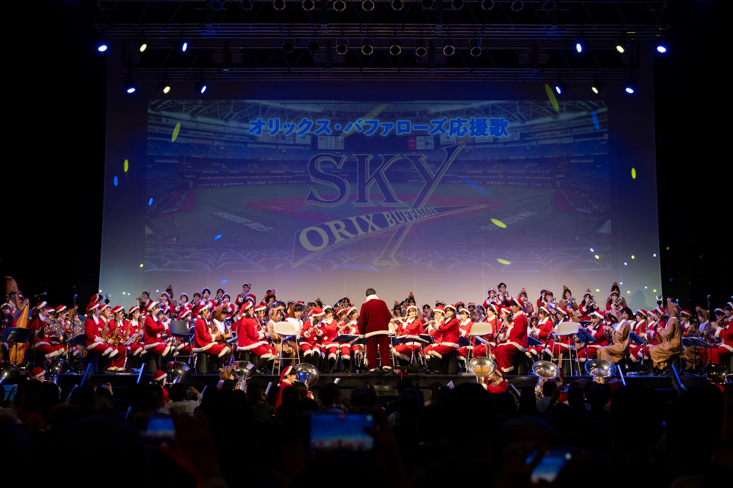 大阪桐蔭高校吹奏楽部が会場を魅了したオープニングステージ