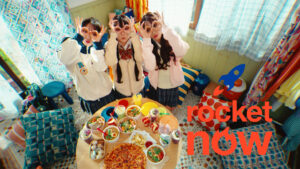 「ロケットナウ」初タイアップ　佐藤芹菜・多田梨音・永瀬碧出演 WebCM「放課後パーティー」篇 (4)