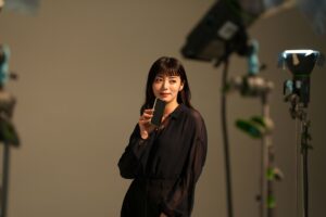 池田 エライザさん（後輩役）