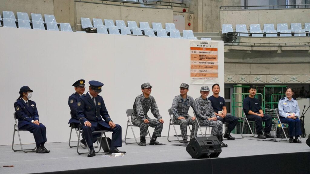 警察官、自衛官、刑務官のトークショー