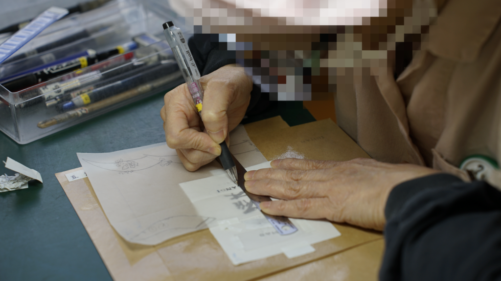 サンドブラスト作業