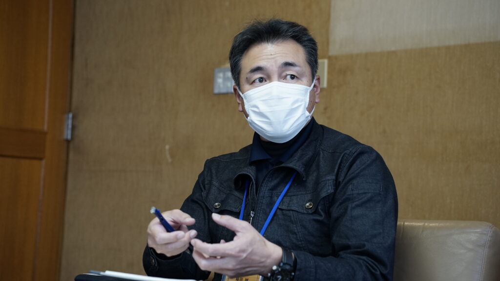 産業建設課産業振興係　稲田誠さん