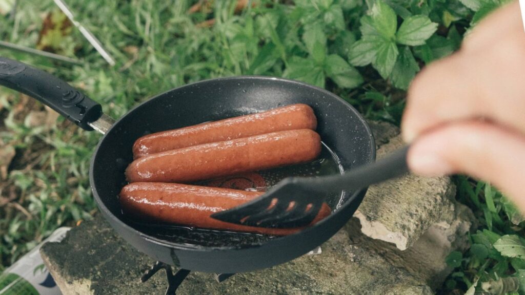 キャンプの調理