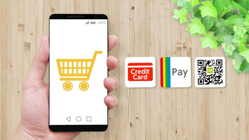 スマートフォンと決済のイメージ画像