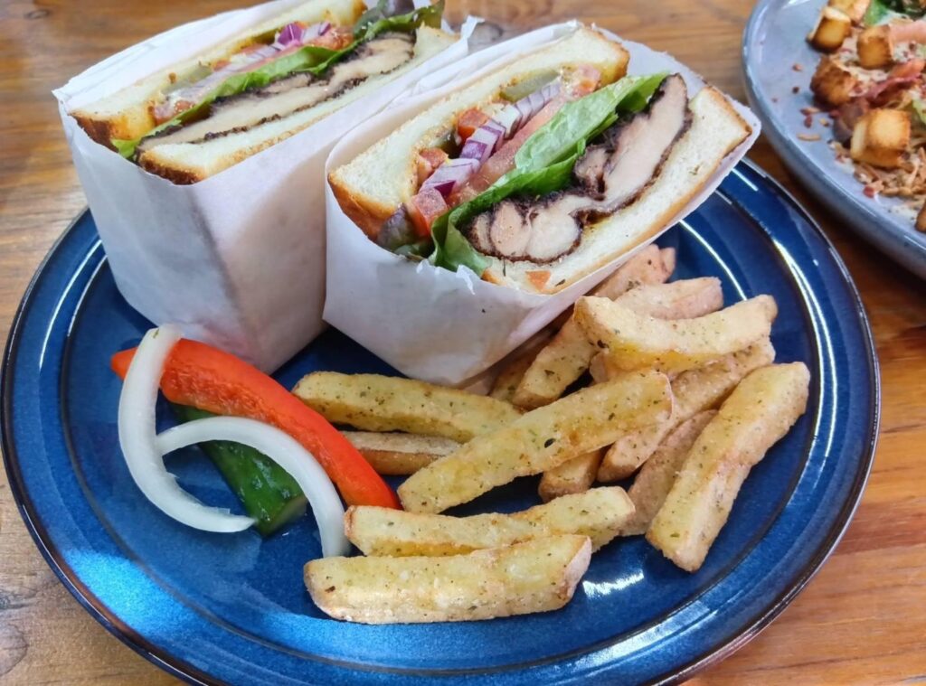 GOOD THE GOODで提供するサンドイッチ