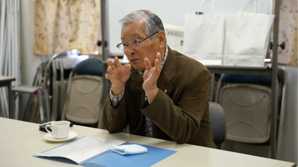 犯罪の傾向や更生保護について話す保護司・長濱和徳さん