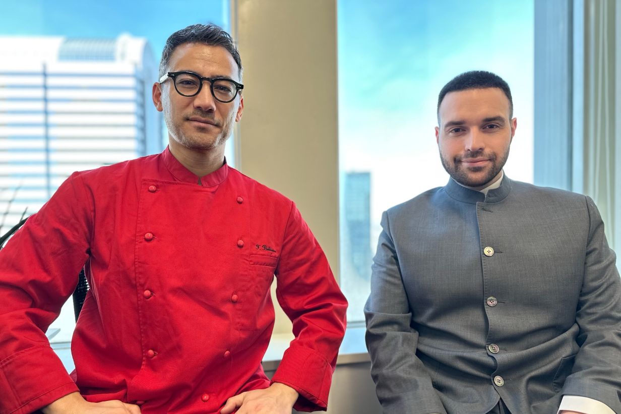 ベリッシモ・フランチェスコ氏（料理研究家・タレント）、ダニエーレ・マクッリャ氏（科学史研究者・北京大学助理教授）