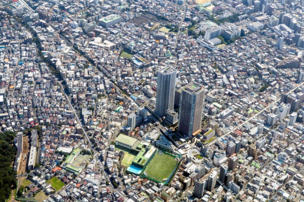 東京都品川区の東急目黒線・武蔵小山駅周辺