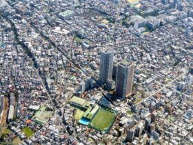 東京都品川区の東急目黒線・武蔵小山駅周辺