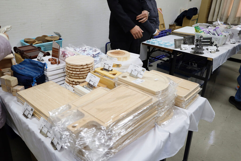 刑務所作業製品の販売コーナー(2)