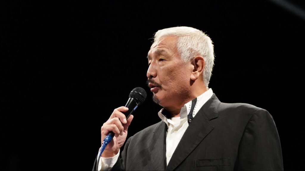 リングアナとしても活躍するヨッケちゃん