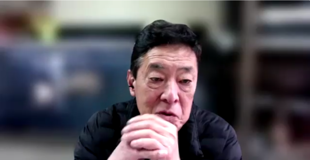 地球と日本の温暖化について話す株式会社フジタ代表取締役・藤田豊博氏フジタ