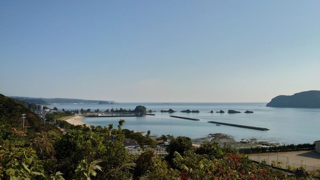 和歌山県串本町の海