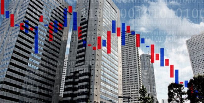 日経平均株価が下落