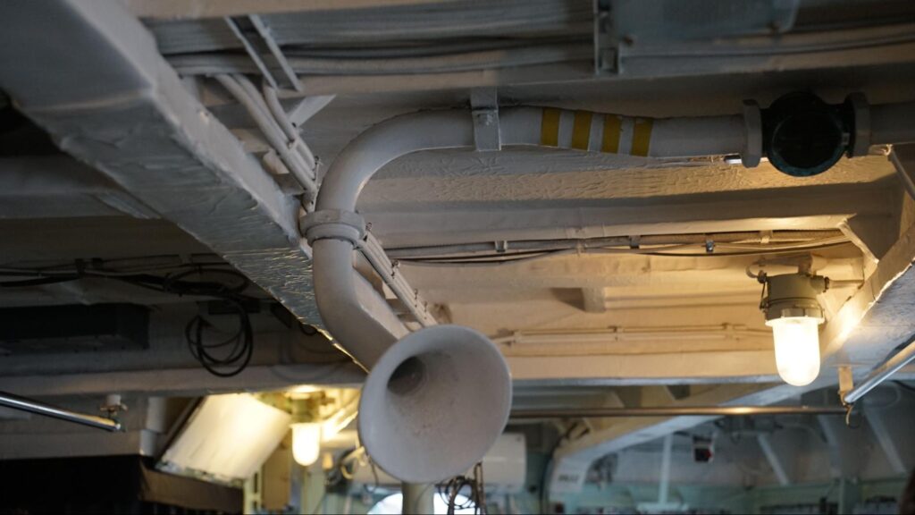 伝声管（現在は未使用）